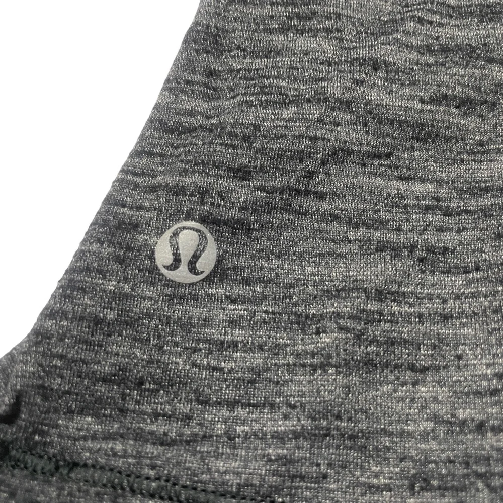 Lululemon Medium Grey and Black Top Mesh Inserts‎